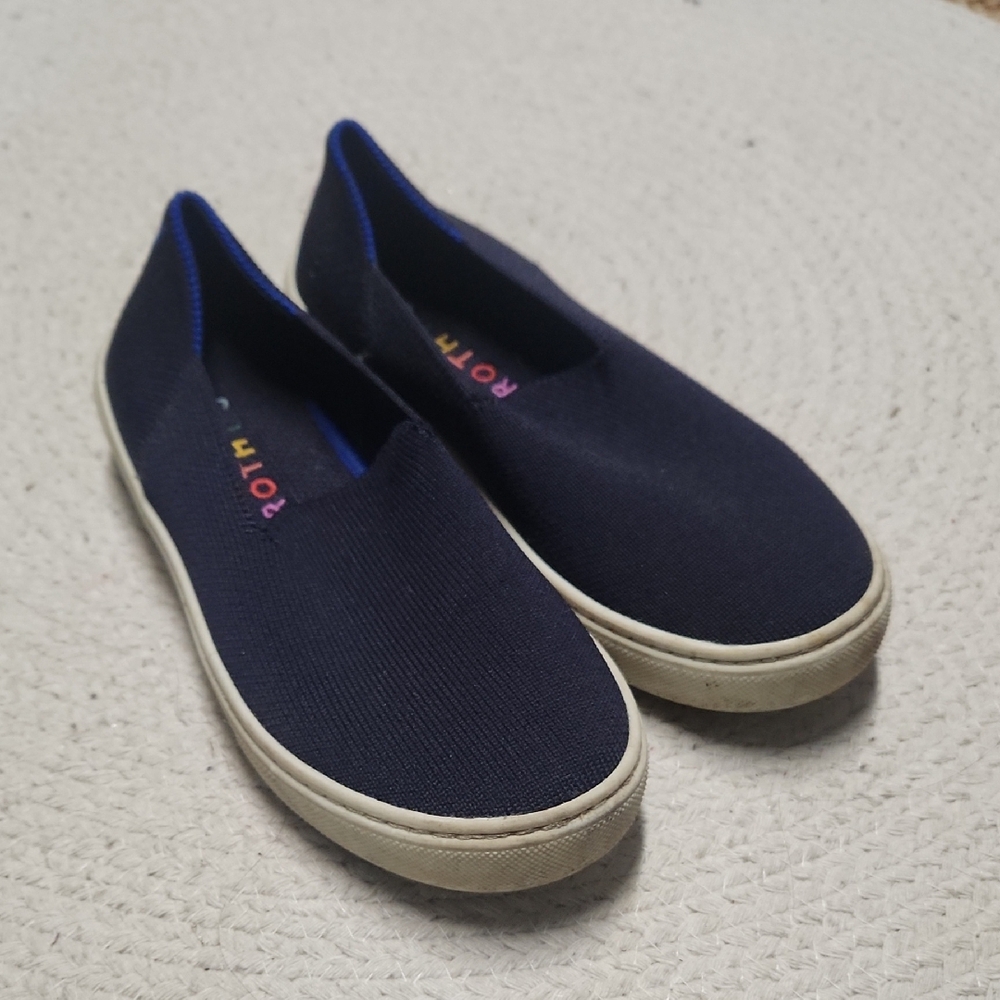 《 Rothys 》 Navy Slip On Sneakers